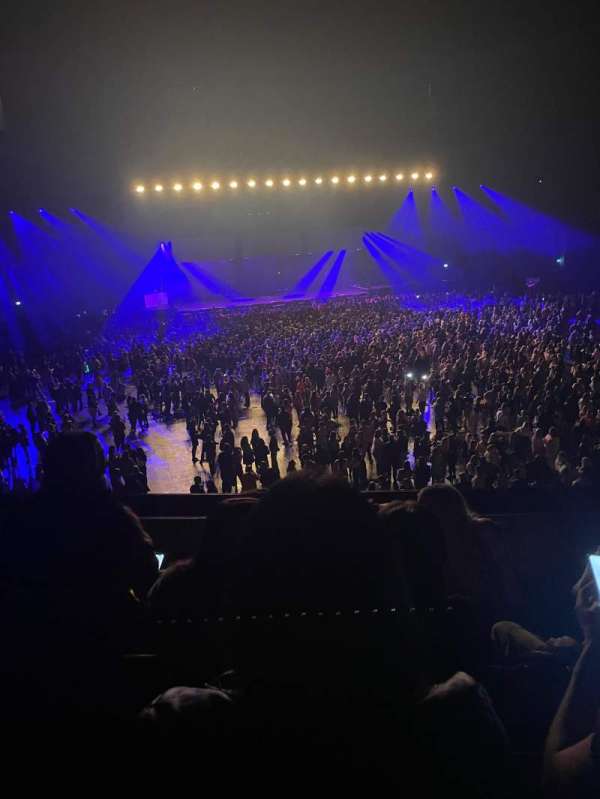 OVO Hydro, section: 208, row: D, seat: 124