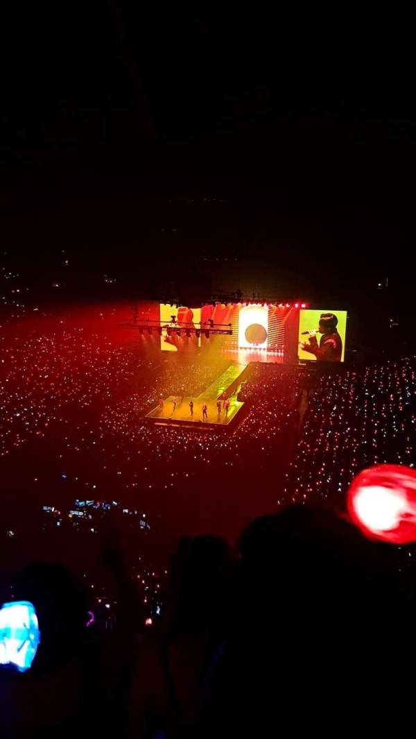 Honda Center, section: 442, row: M, seat: 9