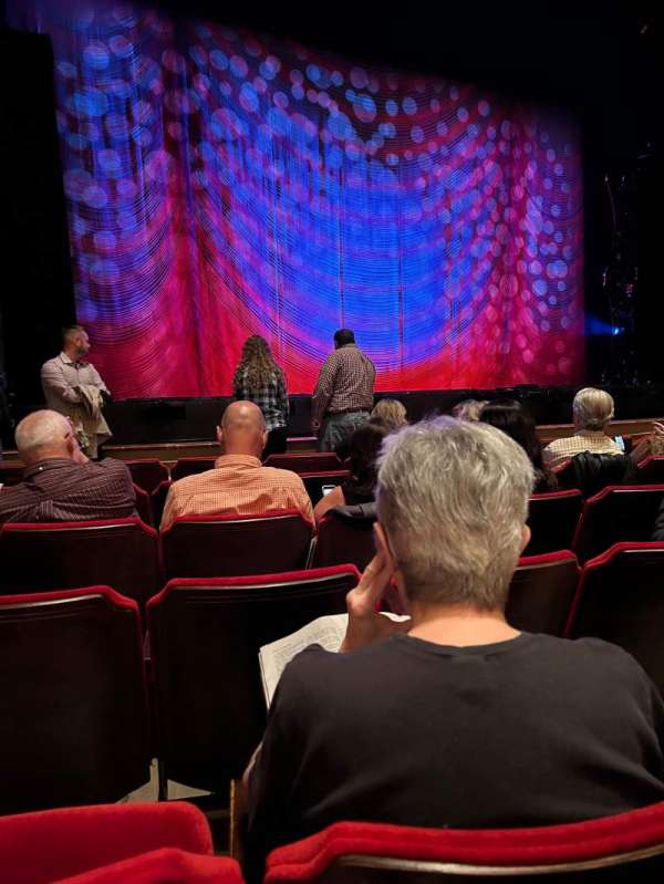 Ohio Theatre, Columbus, section: Orchestra 3, row: F, seat: 123