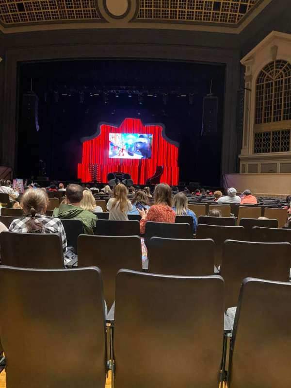 Township Auditorium, section: Orchestra C, row: F, seat: 6