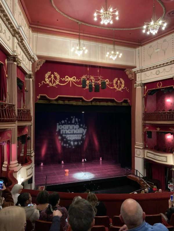 New Theatre, Cardiff, section: Circle, row: F, seat: 7