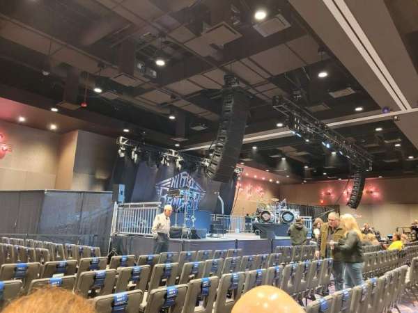 The Event Center at Rivers Casino Des Plaines, section: Left, row: F, seat: 4