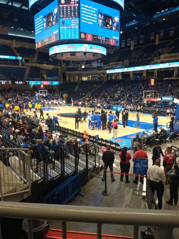 Wintrust Arena, section: 105, row: G, seat: 12