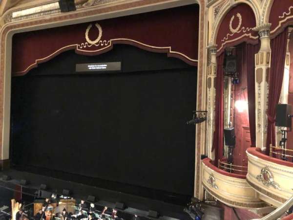 Edinburgh Festival Theatre, section: Dress Circle, row: A, seat: 11