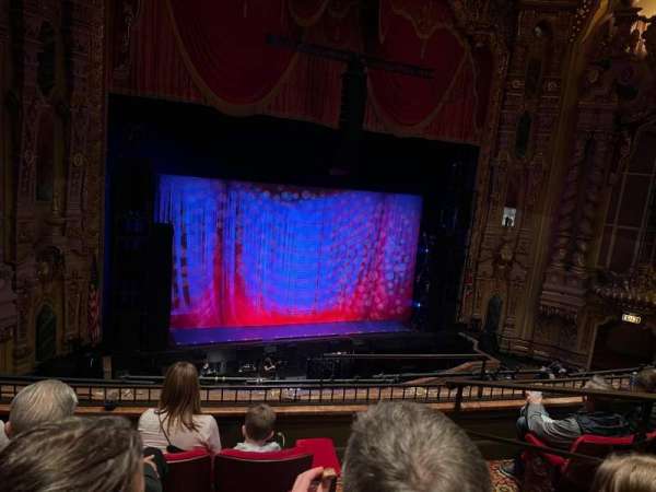 Ohio Theatre, Columbus, section: Loge C, row: D, seat: 5
