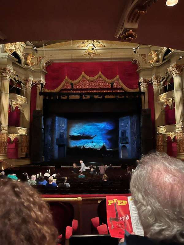 Academy of Music, section: Parquet Circle E, row: V, seat: 105