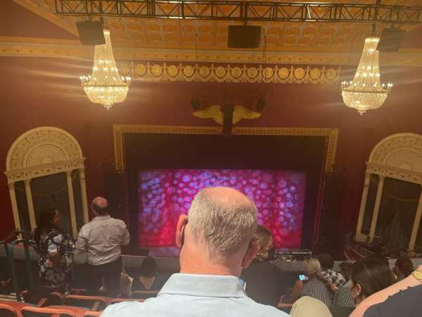 National Theatre, DC, section: Balcony C, row: F, seat: 110