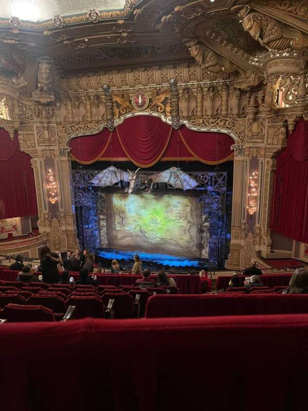 James M. Nederlander Theatre, section: Balcony R, row: M, seat: 350