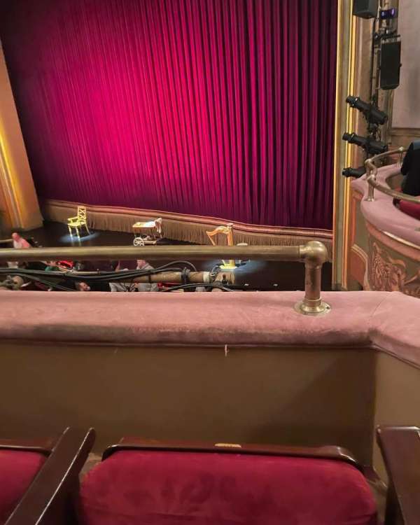 St. James Theatre, section: Mezzanine R, row: B, seat: 22