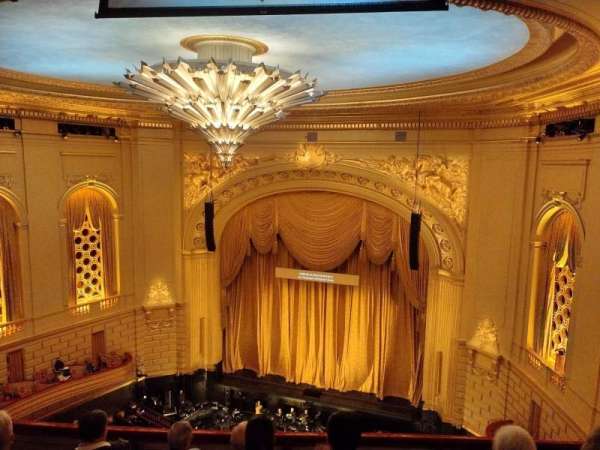 War Memorial Opera House, section: Balcony Circle, row: EE, seat: 18