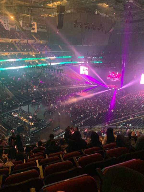 Prudential Center, section: 107, row: 11, seat: 6