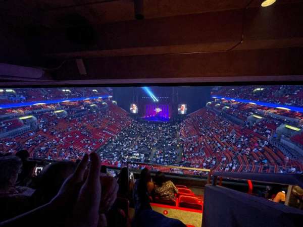 Kaseya Center, section: 316, row: 6, seat: 1