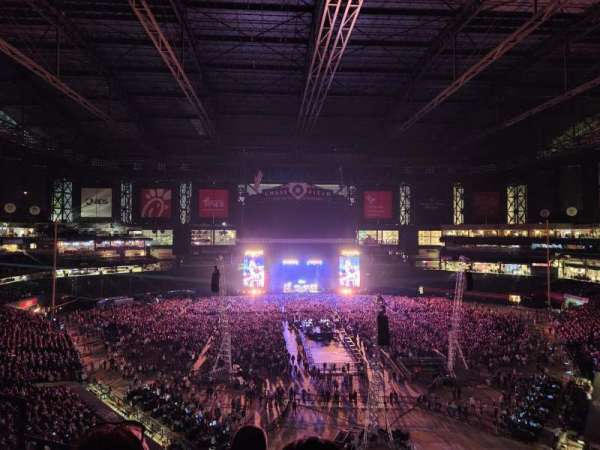 Chase Field, section: 317, row: 4, seat: 8
