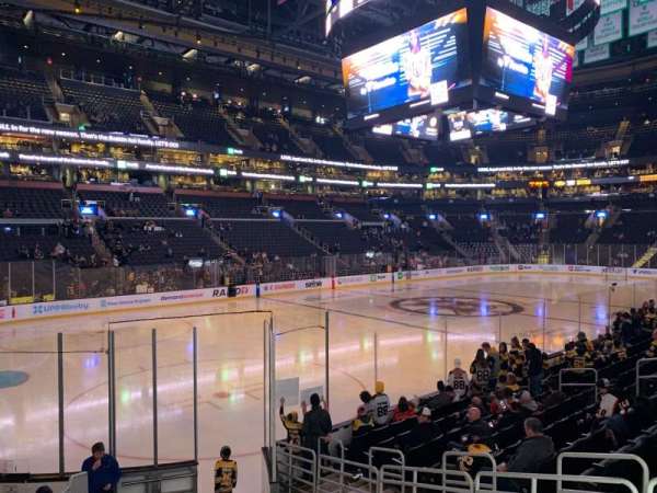 TD Garden, section: 15, row: 11, seat: 9