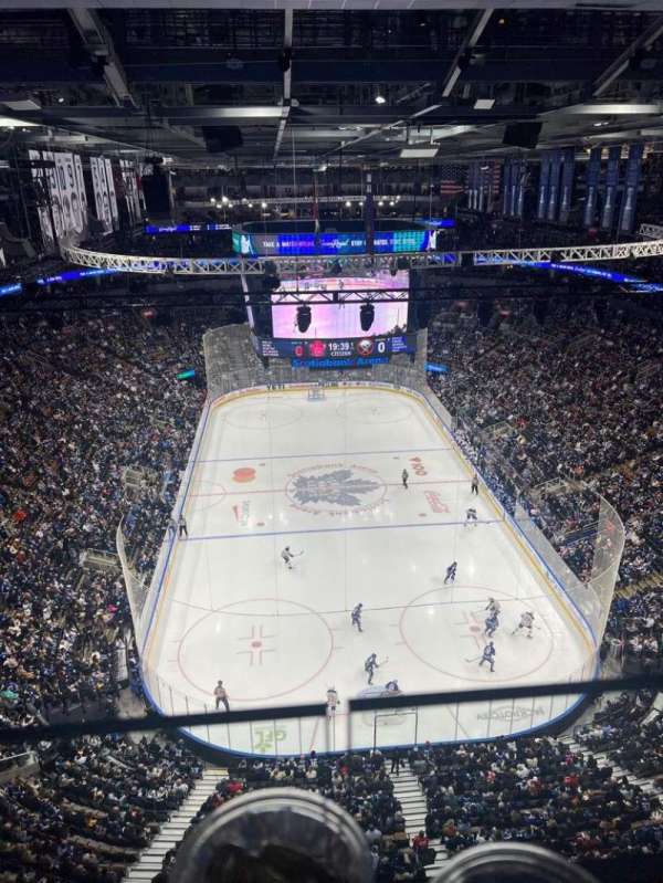 Scotiabank Arena, section: 609, row: 1, seat: 3