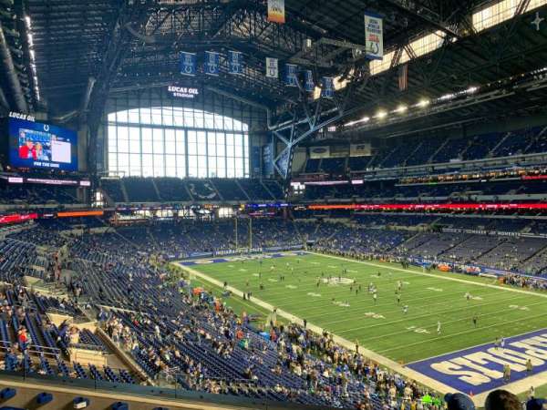 Lucas Oil Stadium, section: 333, row: 5, seat: 7