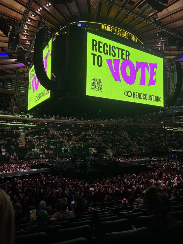 Madison Square Garden, section: 106, row: 12, seat: 4
