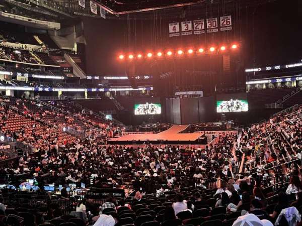 Prudential Center, section: 4, row: 17, seat: 14