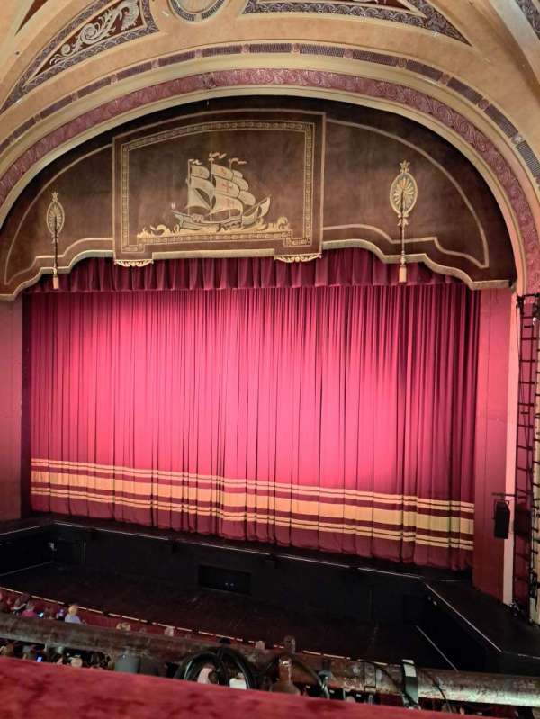 Liverpool Empire, section: Circle, row: A, seat: 25