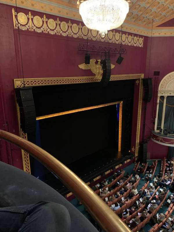 National Theatre, DC, section: Balcony Box 11, row: A, seat: 1