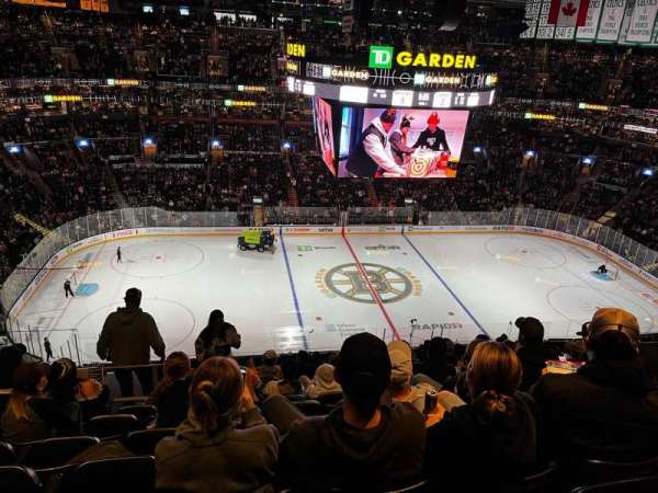 TD Garden, section: 317, row: 13, seat: 15