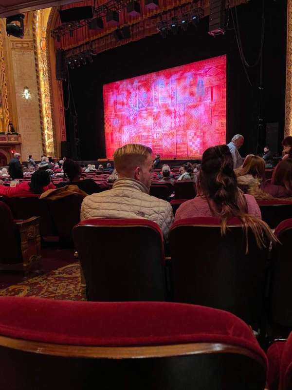 Shea's Buffalo, section: Orchestra 1, row: S, seat: 34