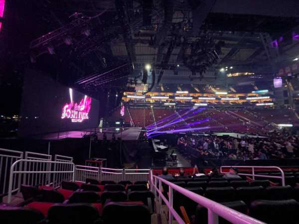 Toyota Center, section: 123, row: 8, seat: 1