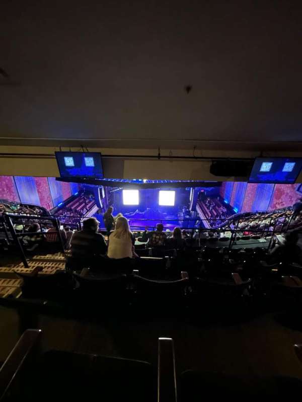 The Tabernacle, section: 401, row: F, seat: 12