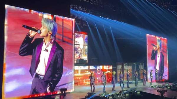 Prudential Center, section: 18, row: 11, seat: 7