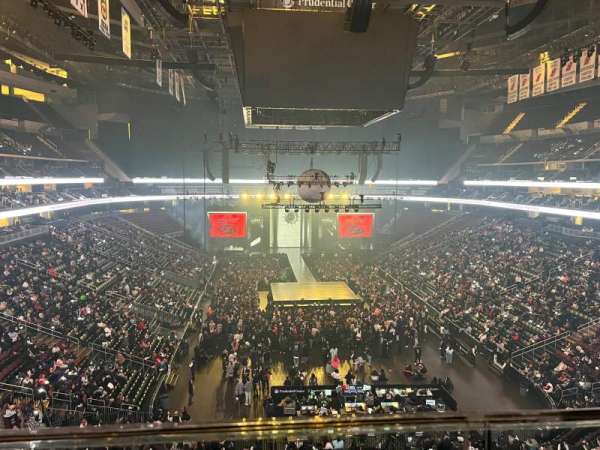 Prudential Center, section: 102, row: 1, seat: 103