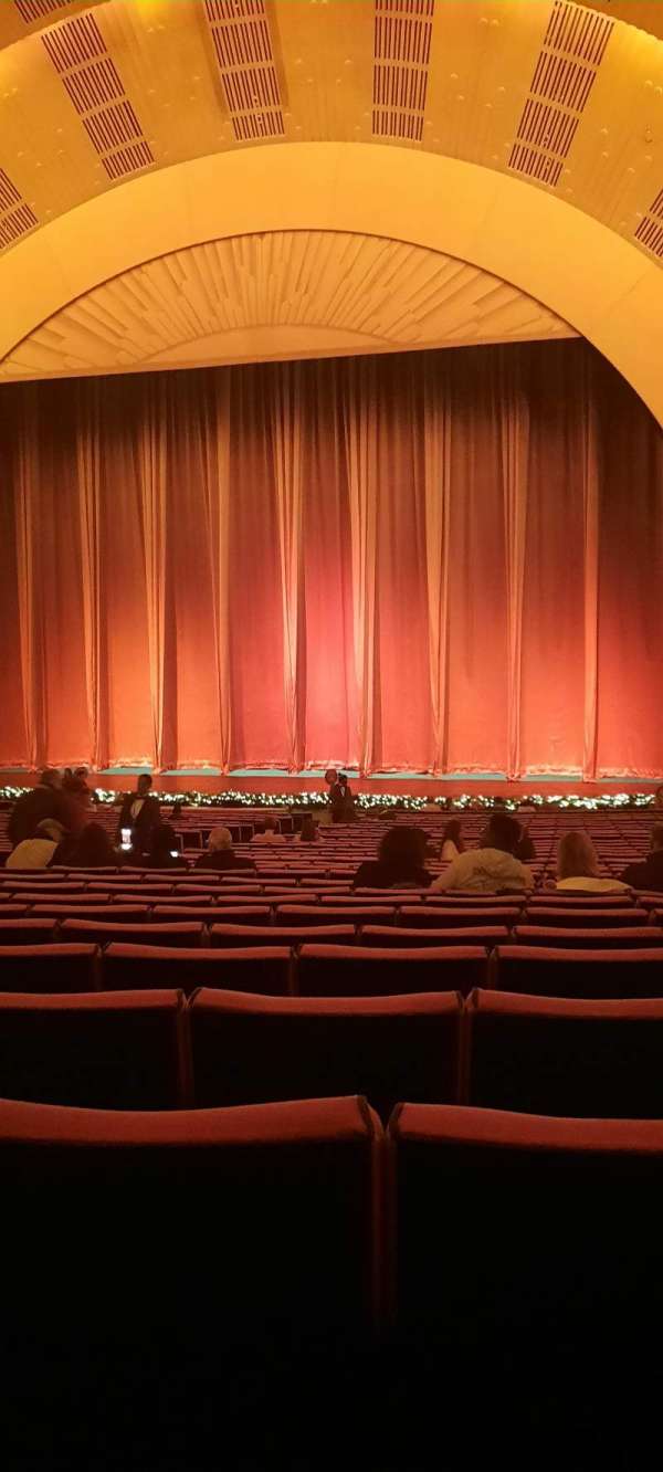Radio City Music Hall, section: Orchestra 3, row: E, seat: 306