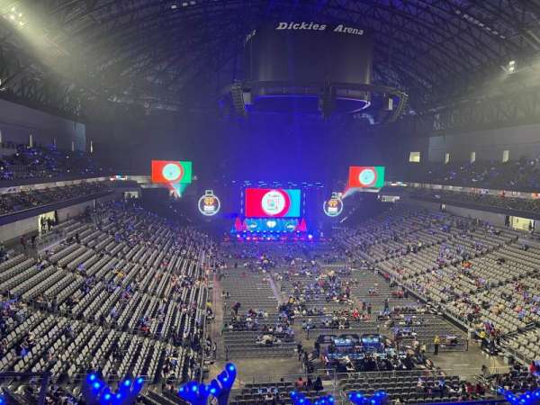 Dickies Arena, section: 216, row: 4, seat: 14