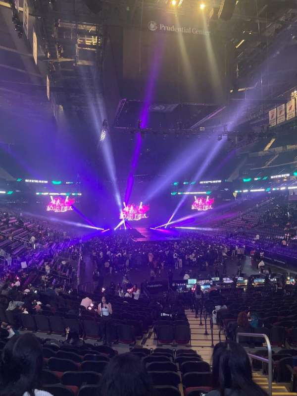 Prudential Center, section: 1, row: 20, seat: 2