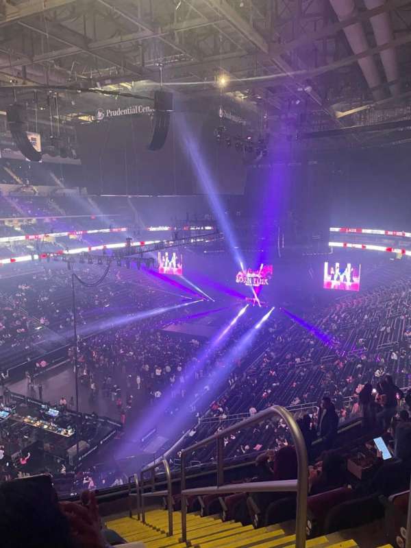 Prudential Center, section: 106, row: 10, seat: 1