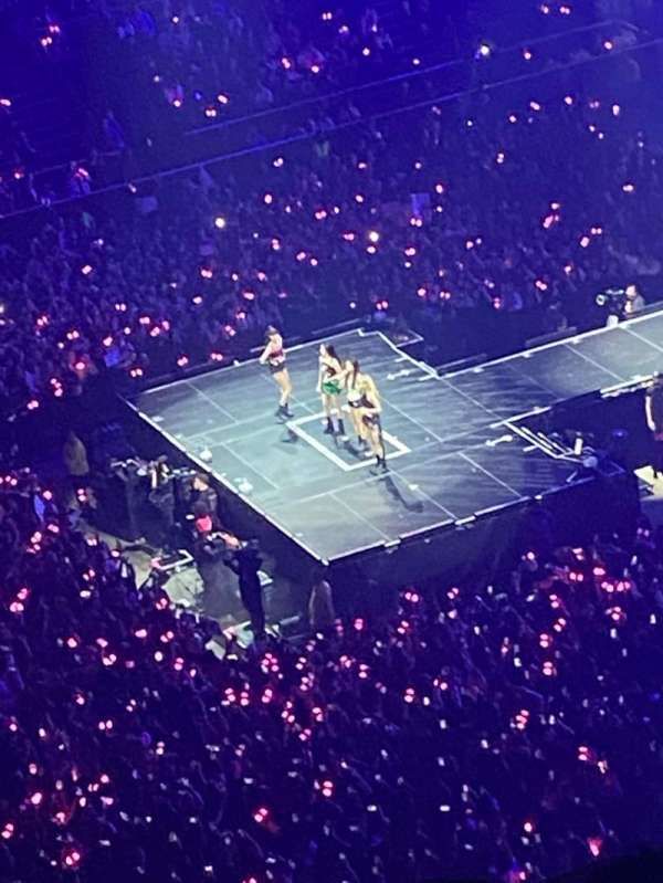 The O2, London, section: 419, row: M, seat: 892
