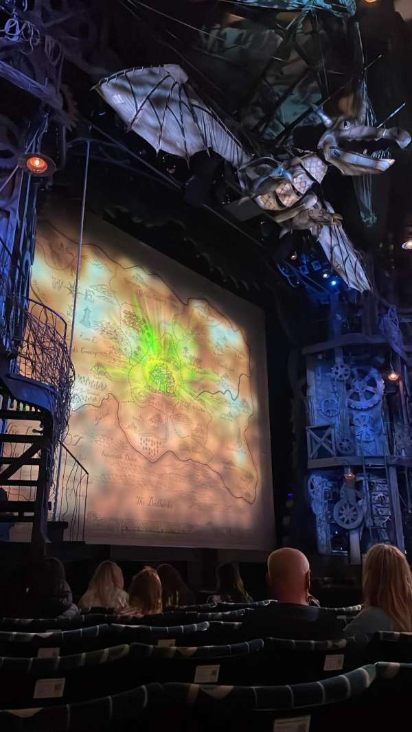 Apollo Victoria Theatre, section: Stalls, row: G, seat: 43