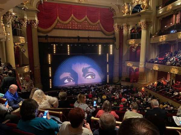 Academy of Music, section: Balcony F, row: C, seat: 11