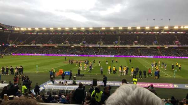 Murrayfield Stadium, section: W15, row: Ee, seat: 10