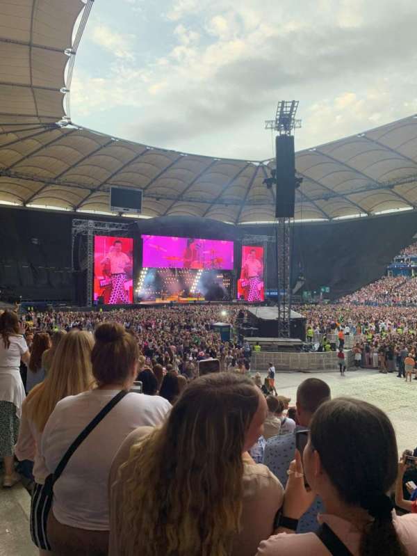 Volksparkstadion, section: 15A, row: 8, seat: 35