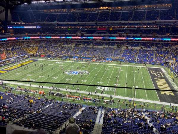 Lucas Oil Stadium, section: 510, row: 1, seat: 20