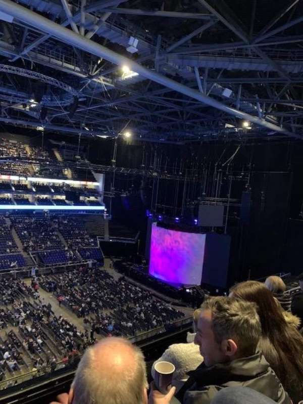 The O2, London, section: 419, row: D, seat: 892