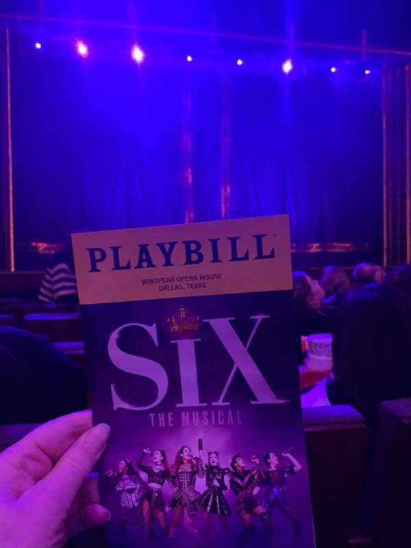 Winspear Opera House, section: Orchestra C, row: C, seat: 7