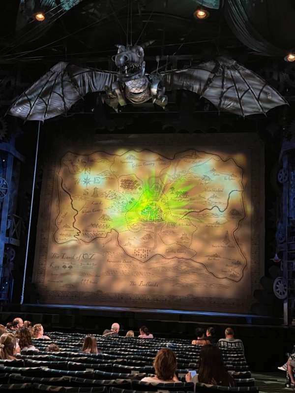 Apollo Victoria Theatre, section: Stalls, row: R, seat: 19
