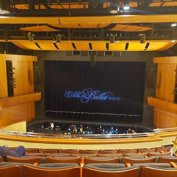 Harris Center, section: Balcony center, row: HH, seat: 106