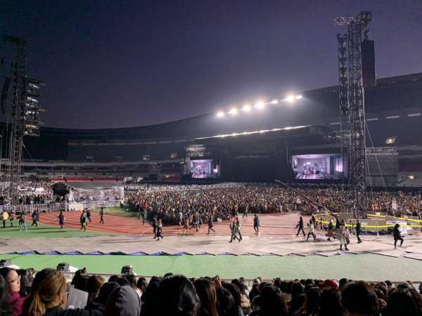 Jamsil Baseball Stadium, section: 12, row: 14, seat: 18