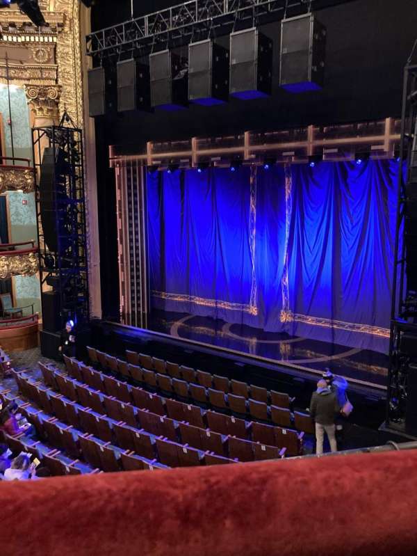 Emerson Colonial Theatre, section: Dress Circle R, row: A, seat: 8