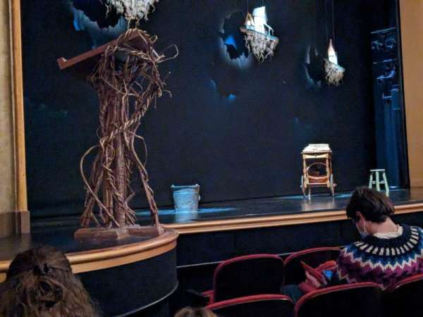 St. James Theatre, section: Orchestra L, row: D, seat: 17