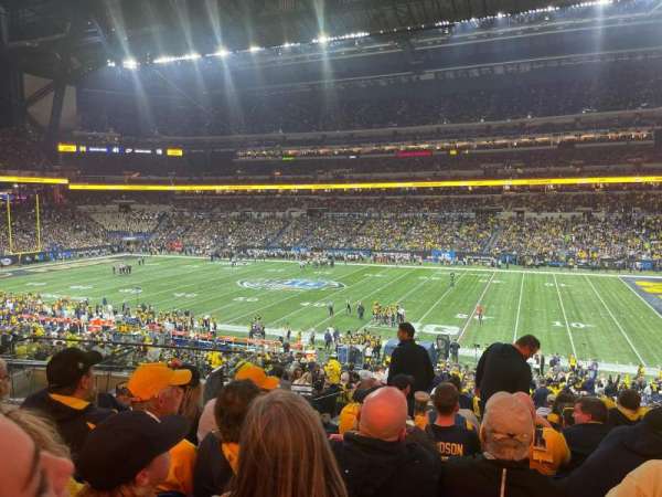 Lucas Oil Stadium, section: 237, row: 9, seat: 15
