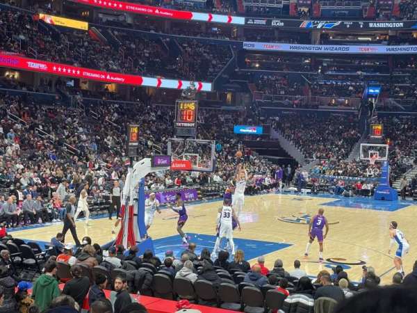 Capital One Arena, section: 107, row: J, seat: 9
