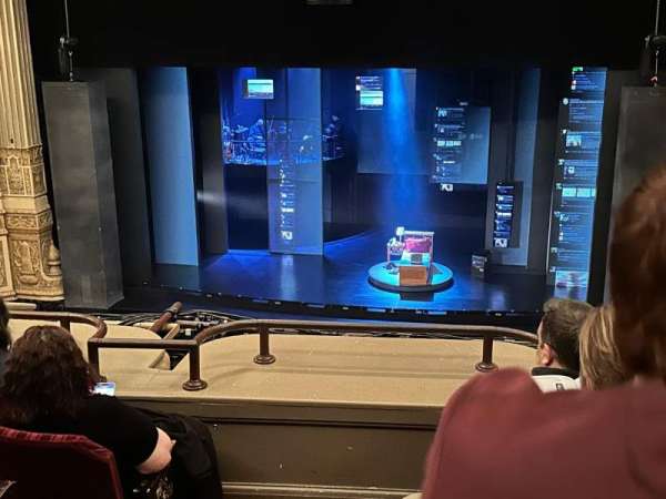 James M. Nederlander Theatre, section: Loge RC, row: D, seat: 320